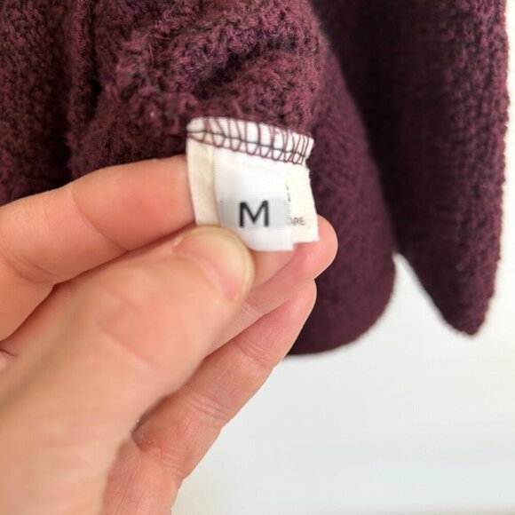 Margaret Winters Sweater Oversize Cardigan Shawl Collar Mother of Pearl - Picture 10 of 11